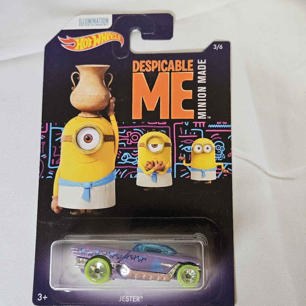 Mattel‎ Hot Wheels Despicable Me Jester Car